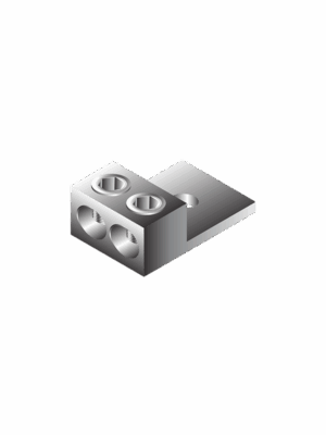 ZAPATA ELECTRICA DE ALUMINIO ZMD 6-250