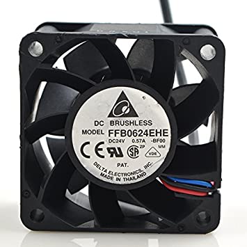FFB0624EHE-ventilador  24V, 0.57a, 6038, 6cm.